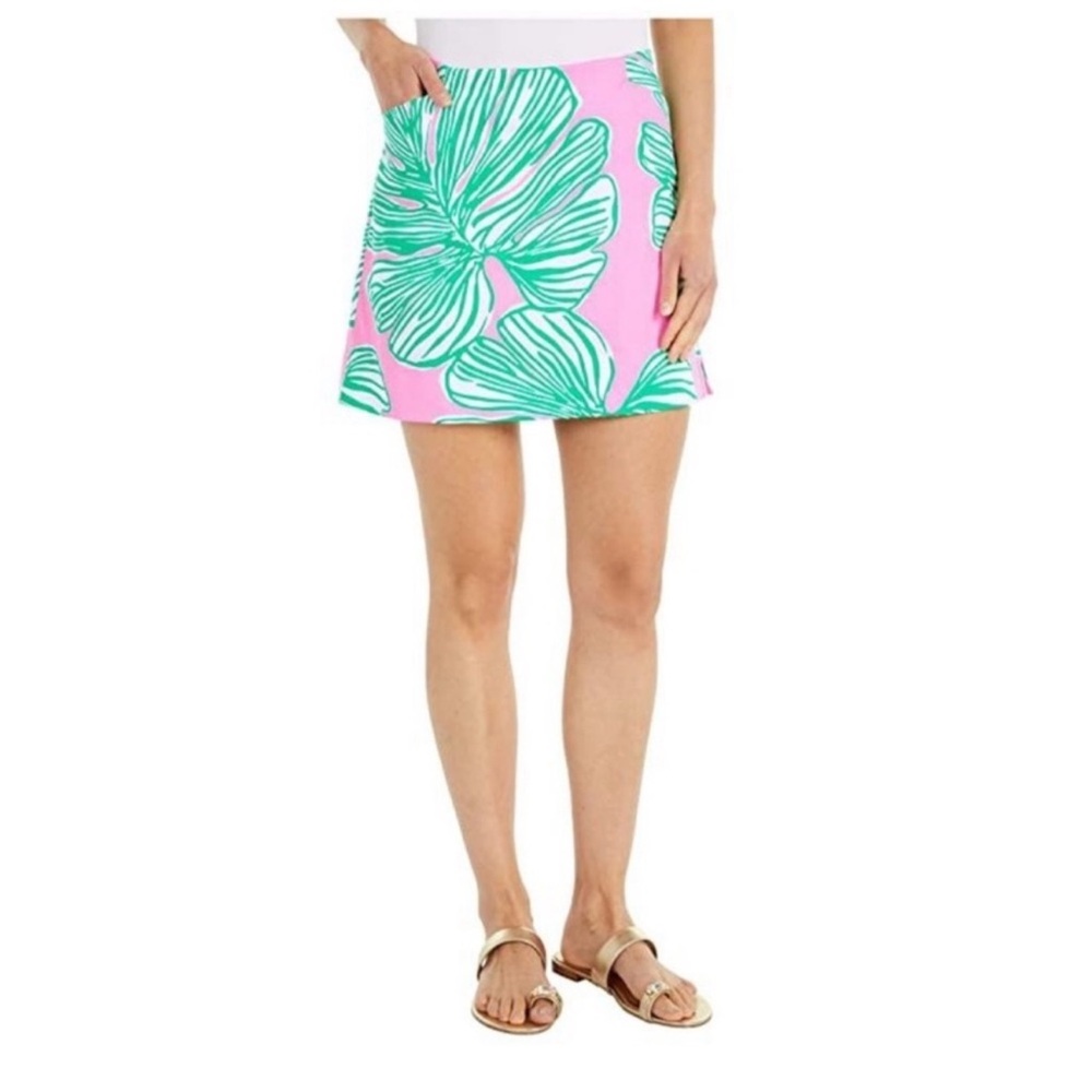 NWT Lilly Pulitzer Marigold Skort Mandevilla Baby who let the fonds out Sz 0 - Picture 2 of 13